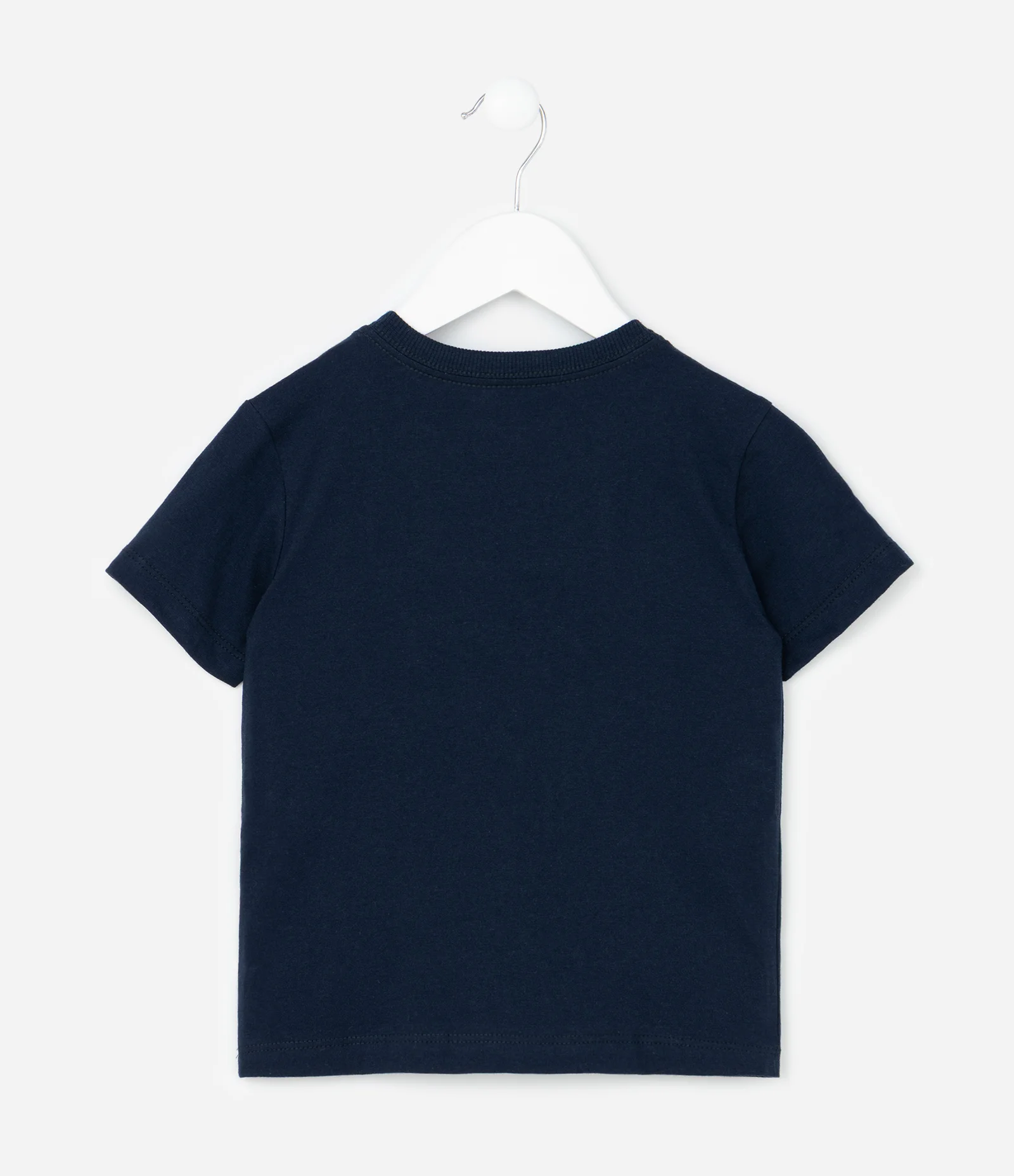 Camiseta Infantil com Estampa Capivara Tenista - Tam 1 a 6 Anos Azul 2
