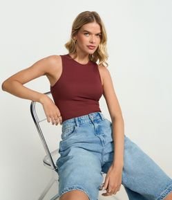 Body sem Manga em Ribana de Poliamida