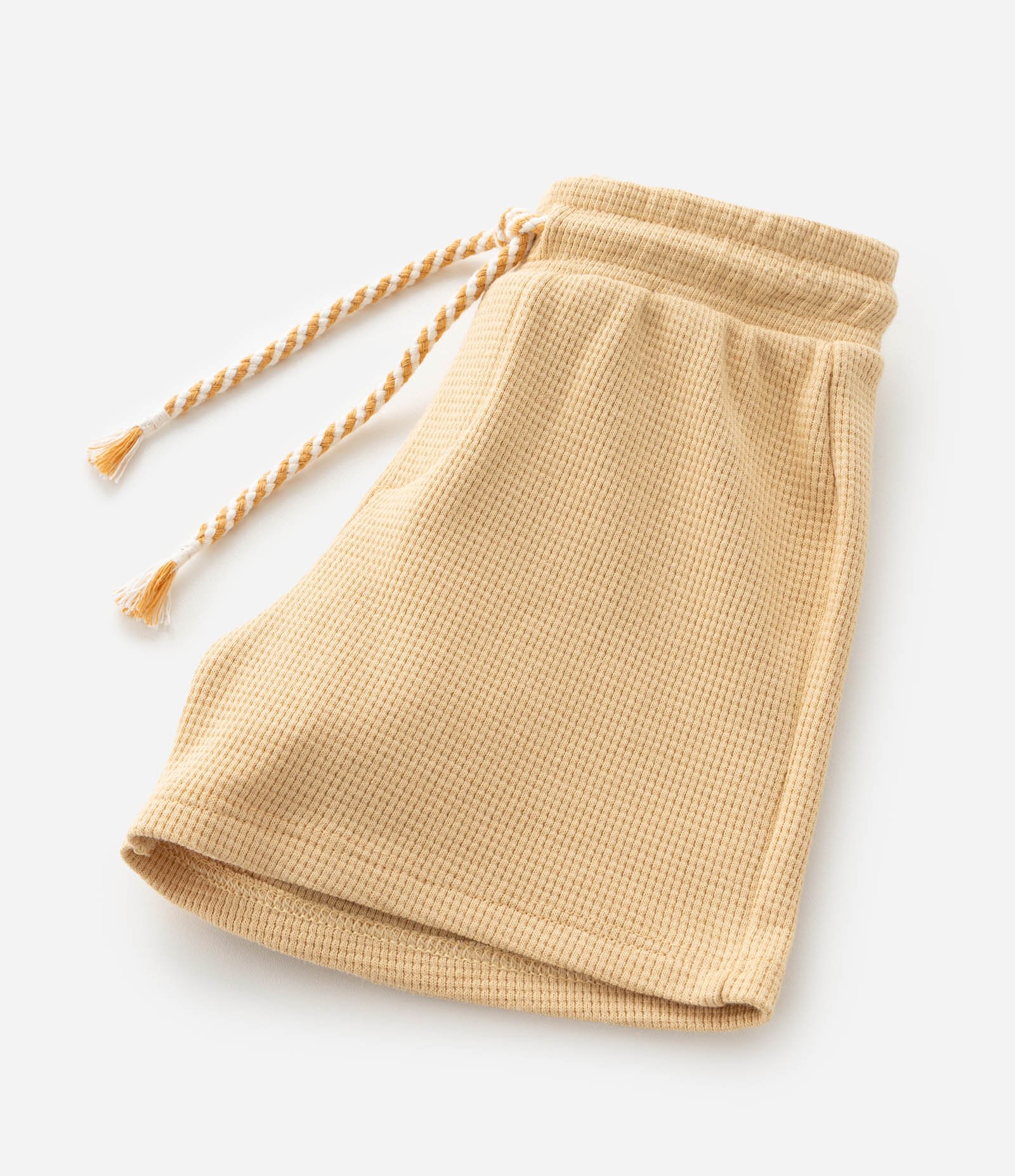 Bermuda Infantil com Textura Waffle - Tam 1 a 6 Anos Laranja 4