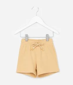 Bermuda Infantil com Textura Waffle - Tam 1 a 6 Anos