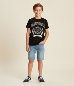 Camiseta Infantil com Estampa California 68 Hot Wheels - Tam 4 a 10 Anos