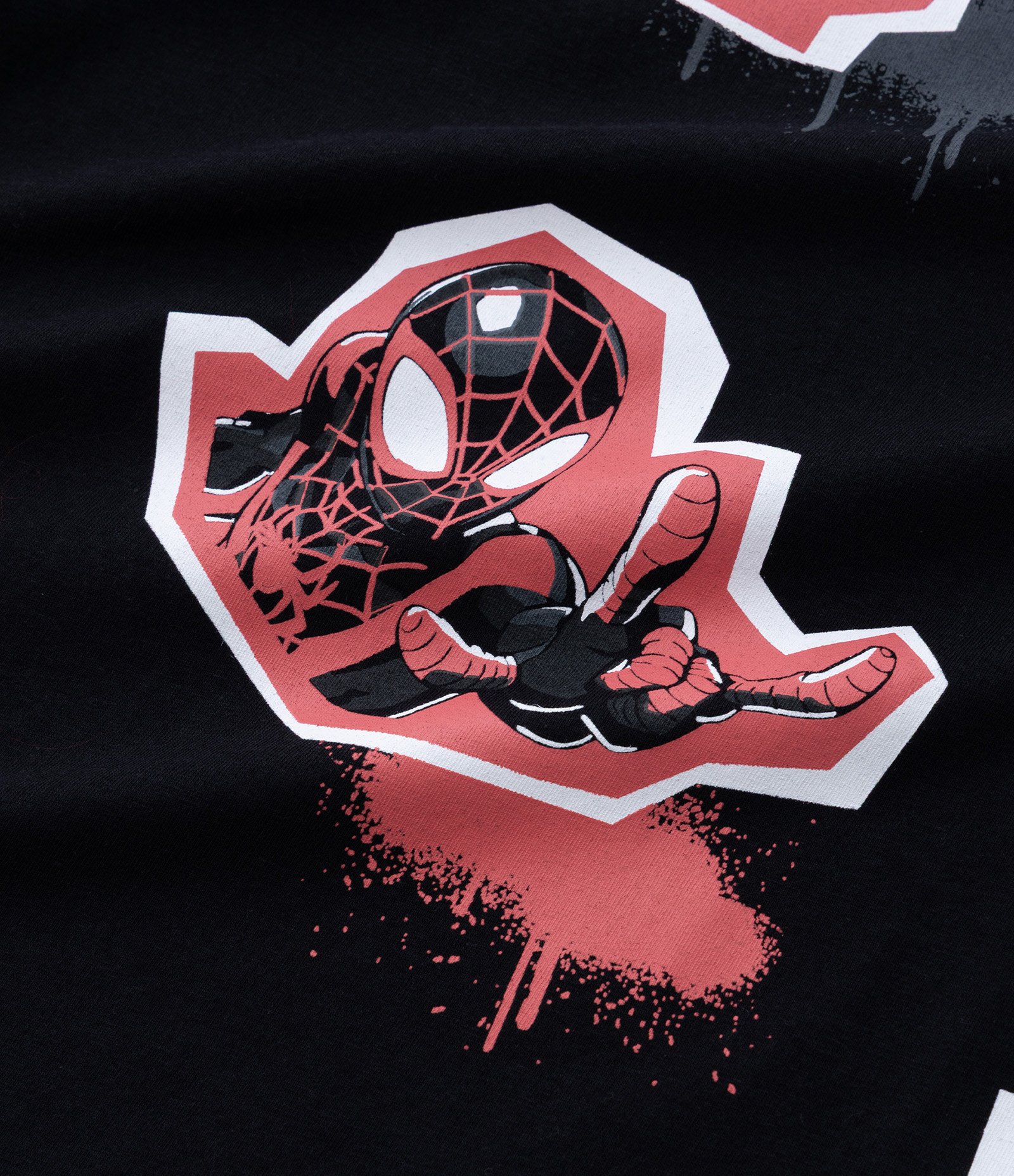 Camiseta Infantil com Estampa Homem Aranha - Tam 5 a 14 Anos Preto 4