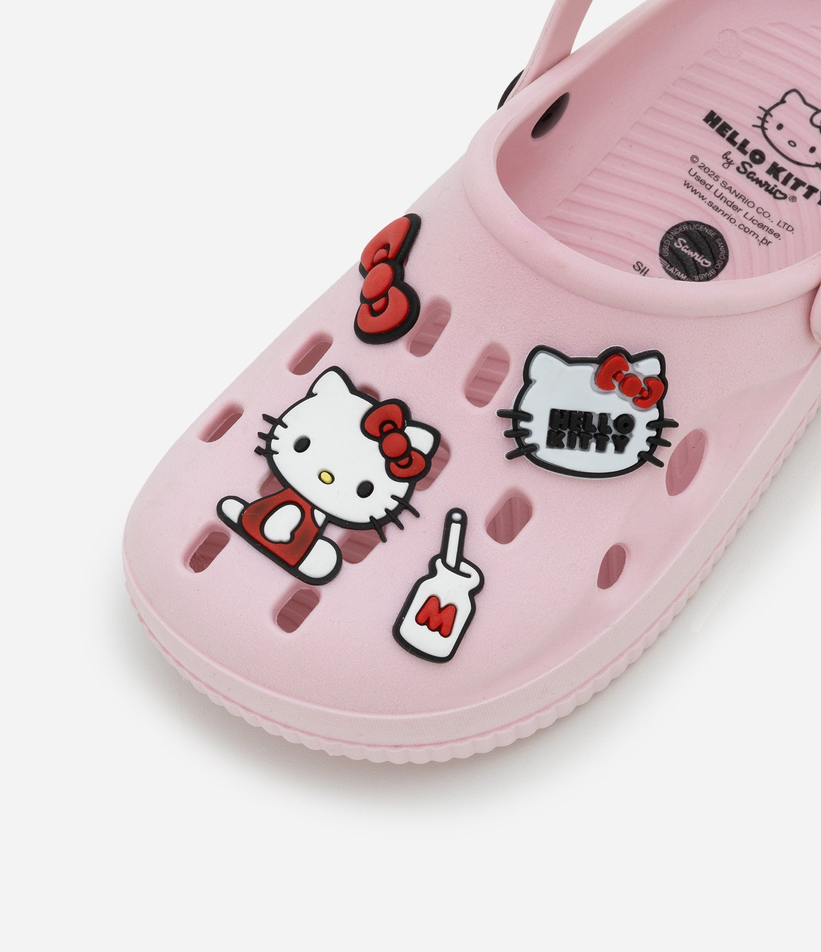 Sandália Babuche Infantil Hello Kitty - Tam 28 ao 35 Rosa 5