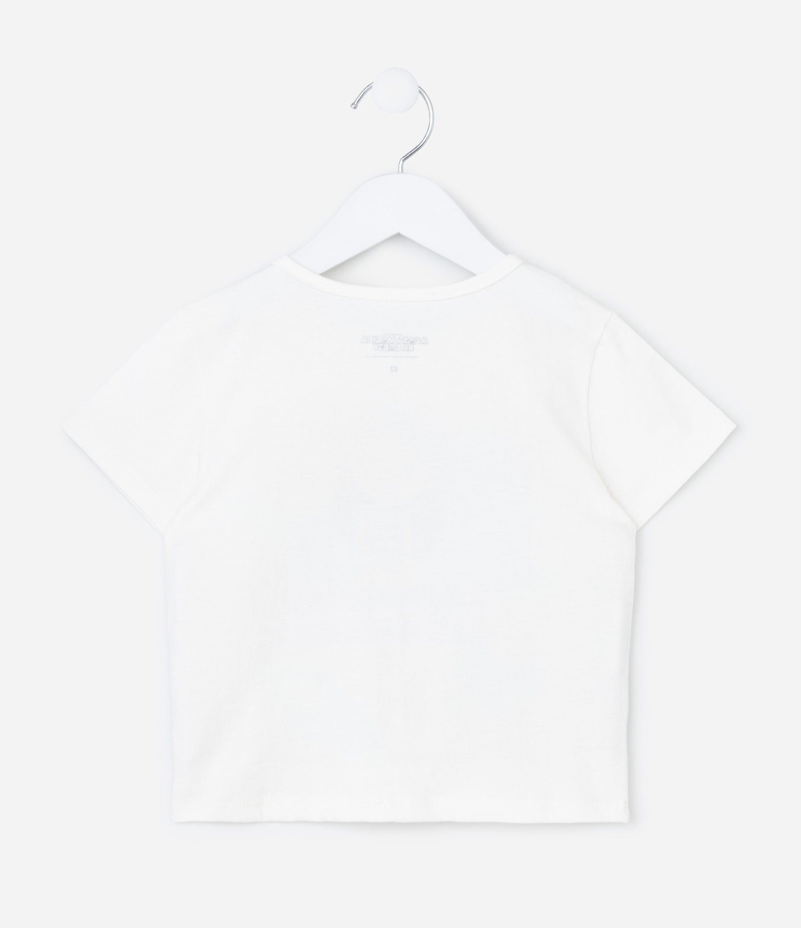 Camiseta Infantil Regular Estampa A Casa Mágica Da Gabby  - Tam 1 a 6 Anos Branco 3