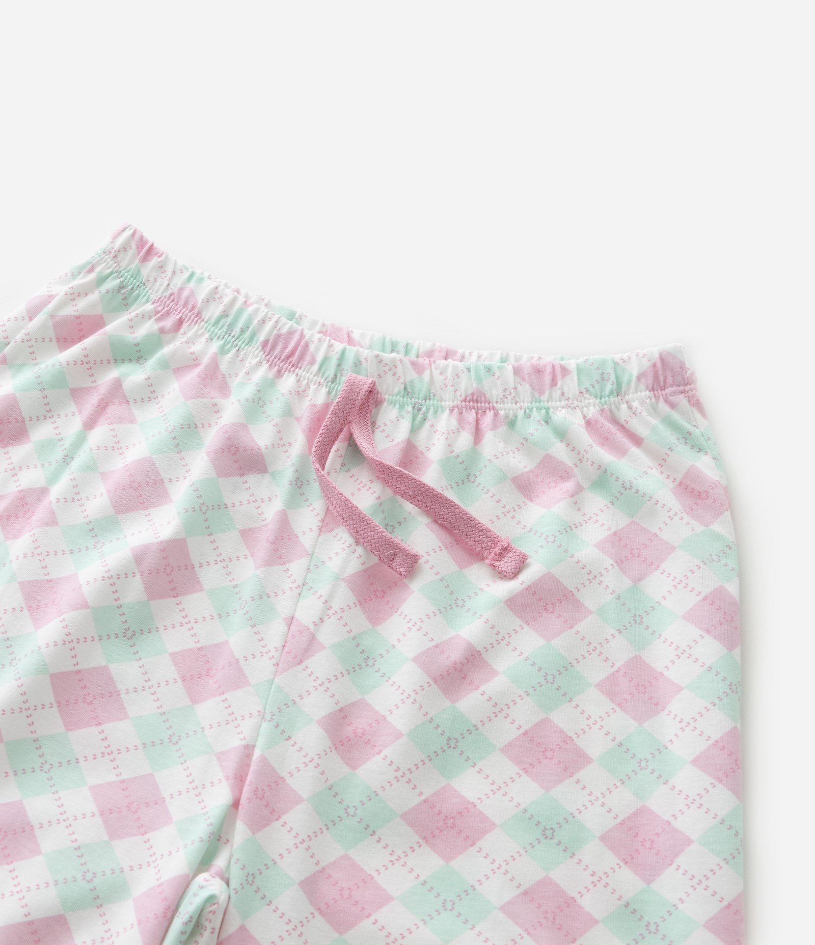 Pijama Longo Infantil com Estampa Tennis Club - Tam 5 a 14 Anos Rosa/Verde/Branco 7