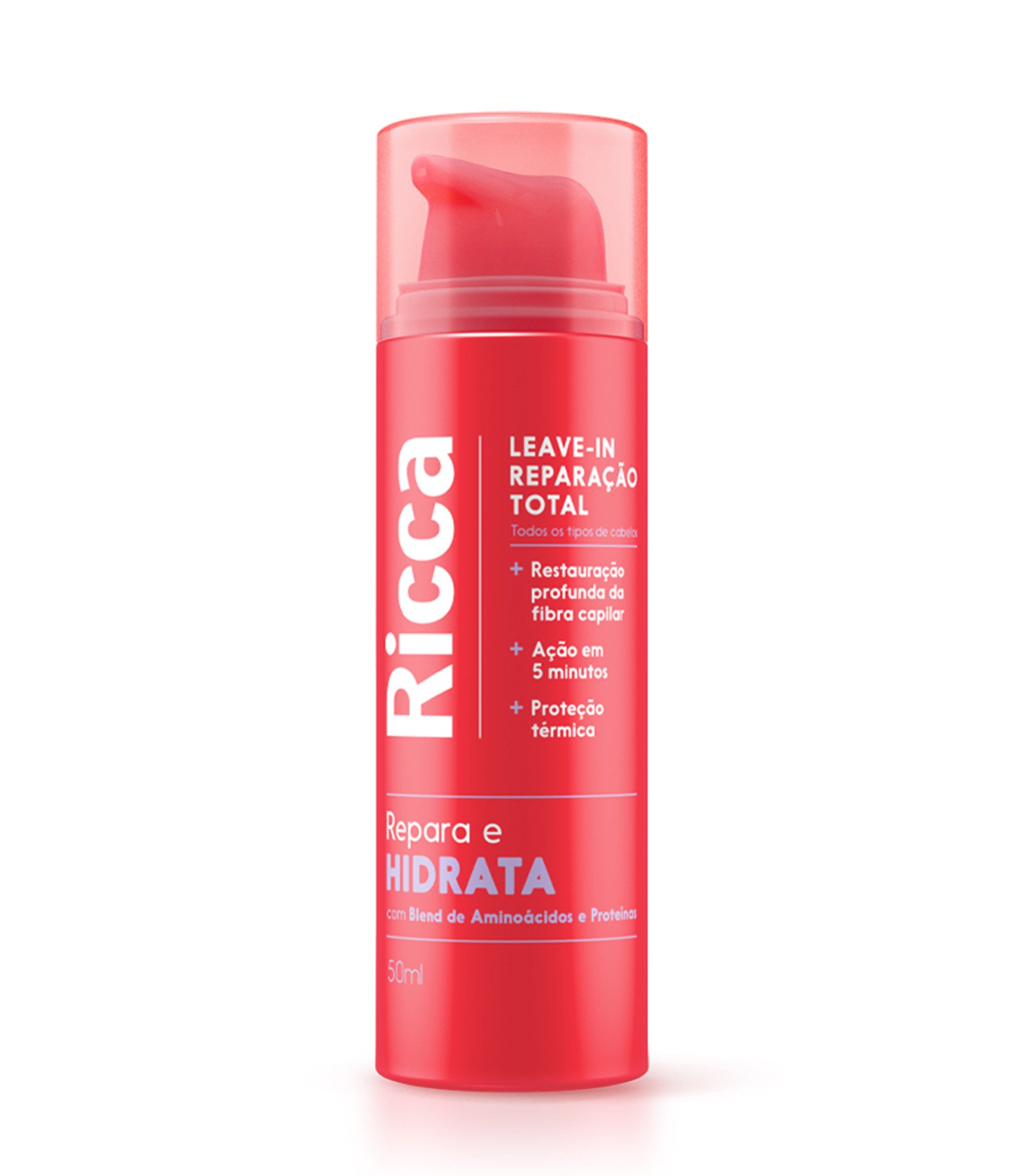 Leave In Capilar Reparação Total Ricca 50ml 1