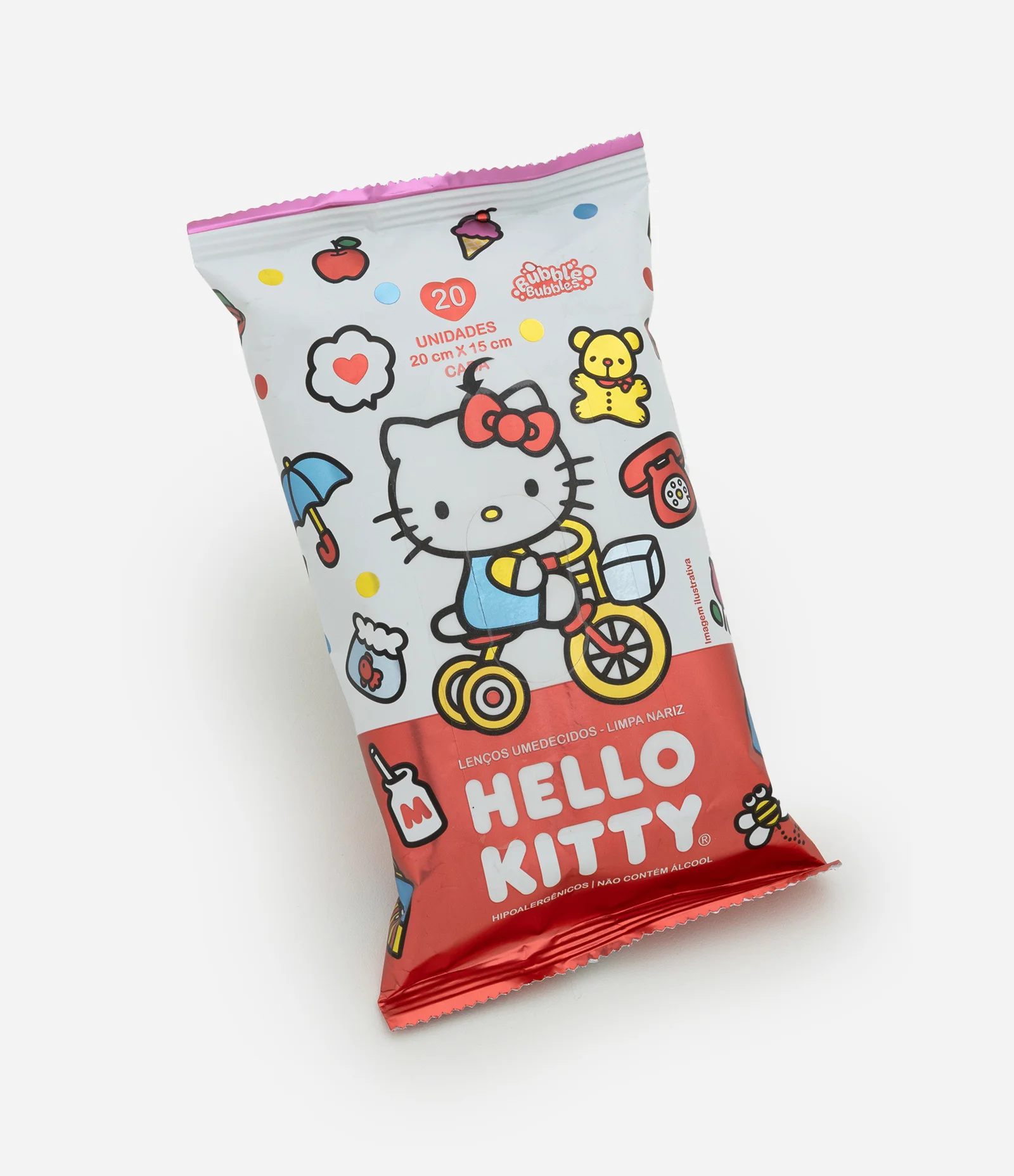 Lenços Umedecidos Limpa Nariz Hello Kitty U 2