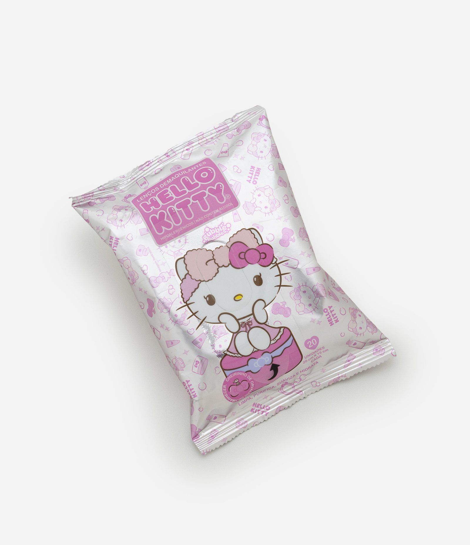 Lenços Umedecidos Demaquilantes Hello Kitty U 2