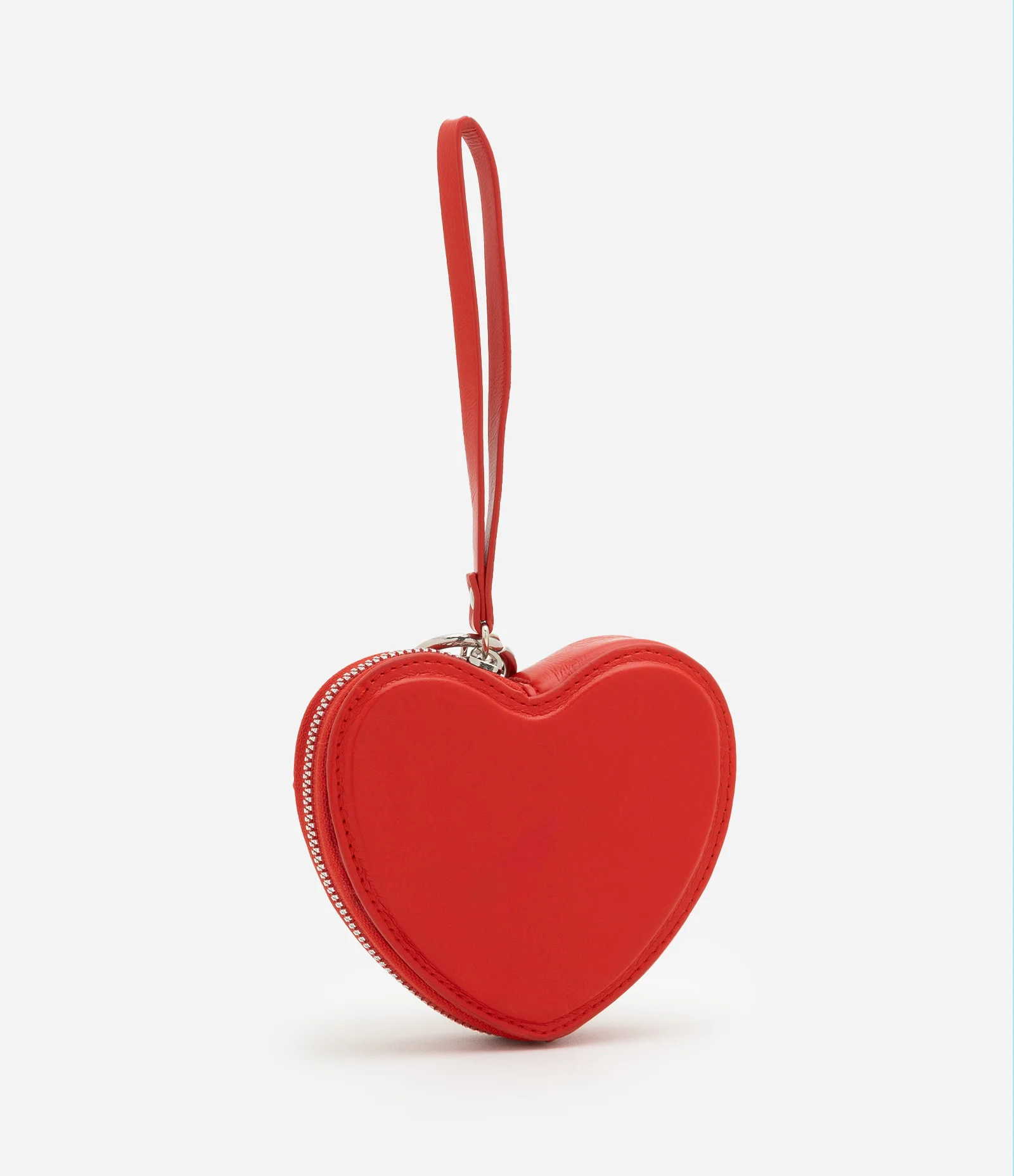 Carteira Média com Forma de Coração e Lacinho Vermelho 2