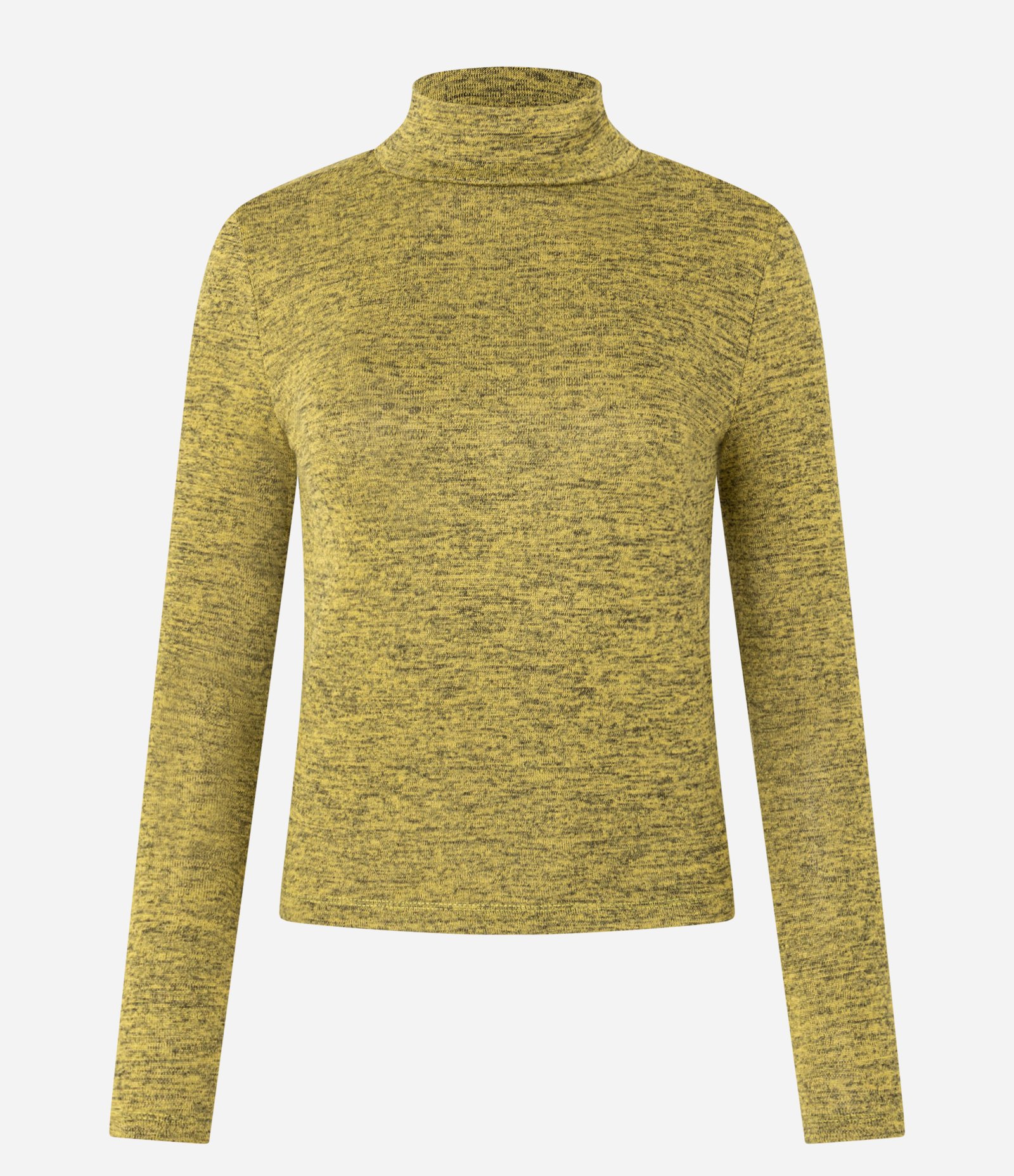 Blusa Texturizada com Gola Alta e Manga longa Verde 5