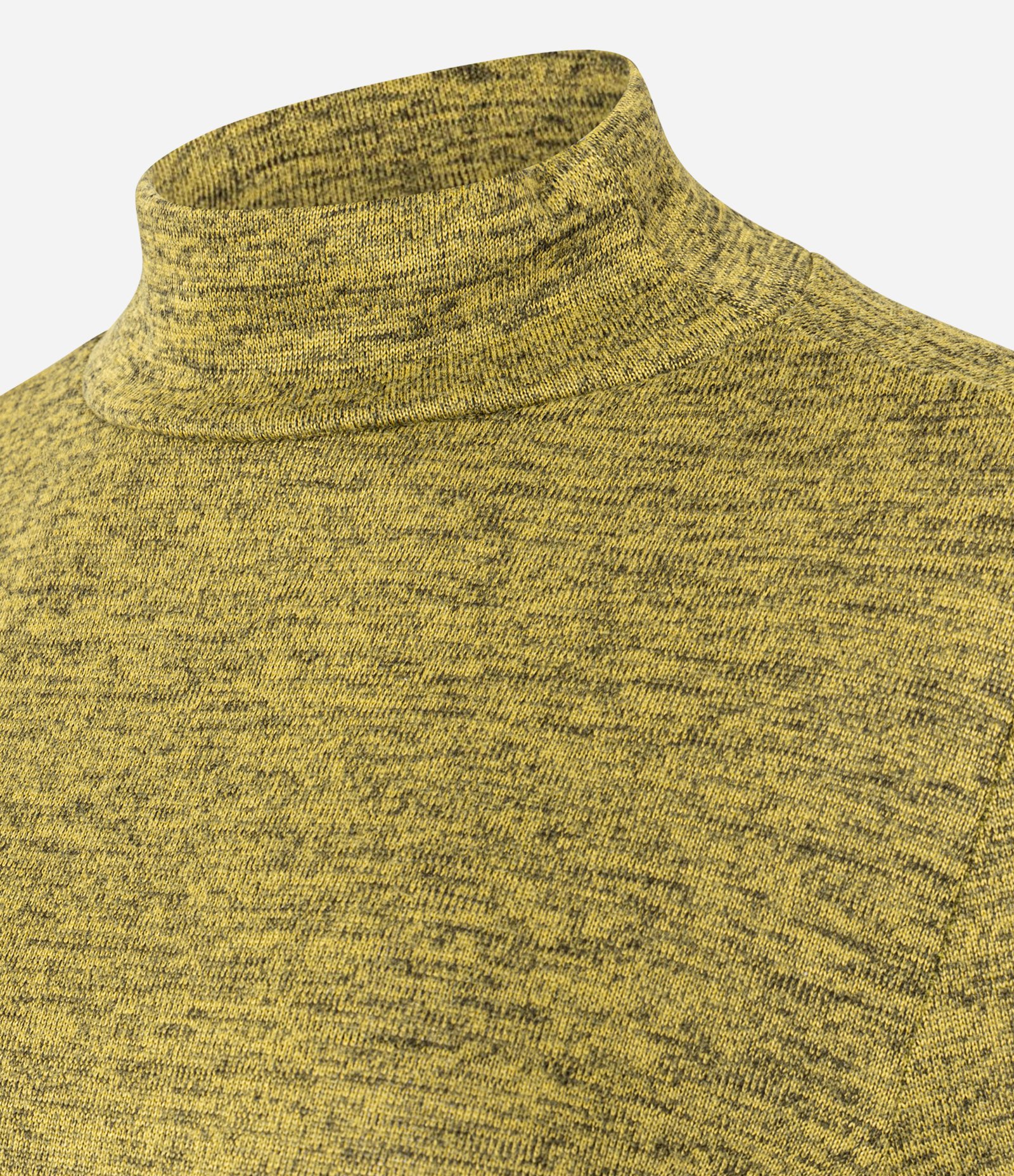 Blusa Texturizada com Gola Alta e Manga longa Verde 6