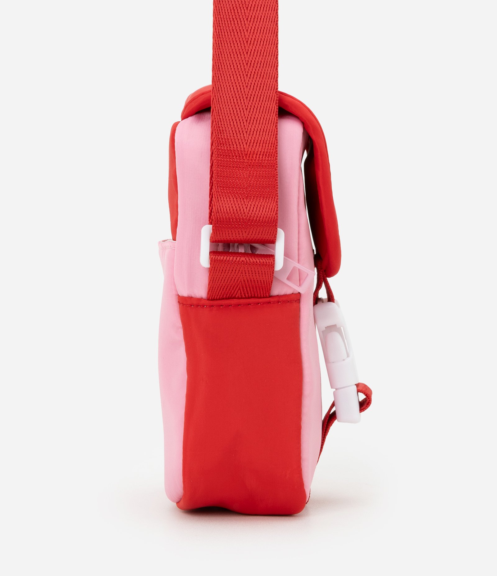 Porta Celular com Alça e Fechamento Envelope Vermelho/Rosa 2