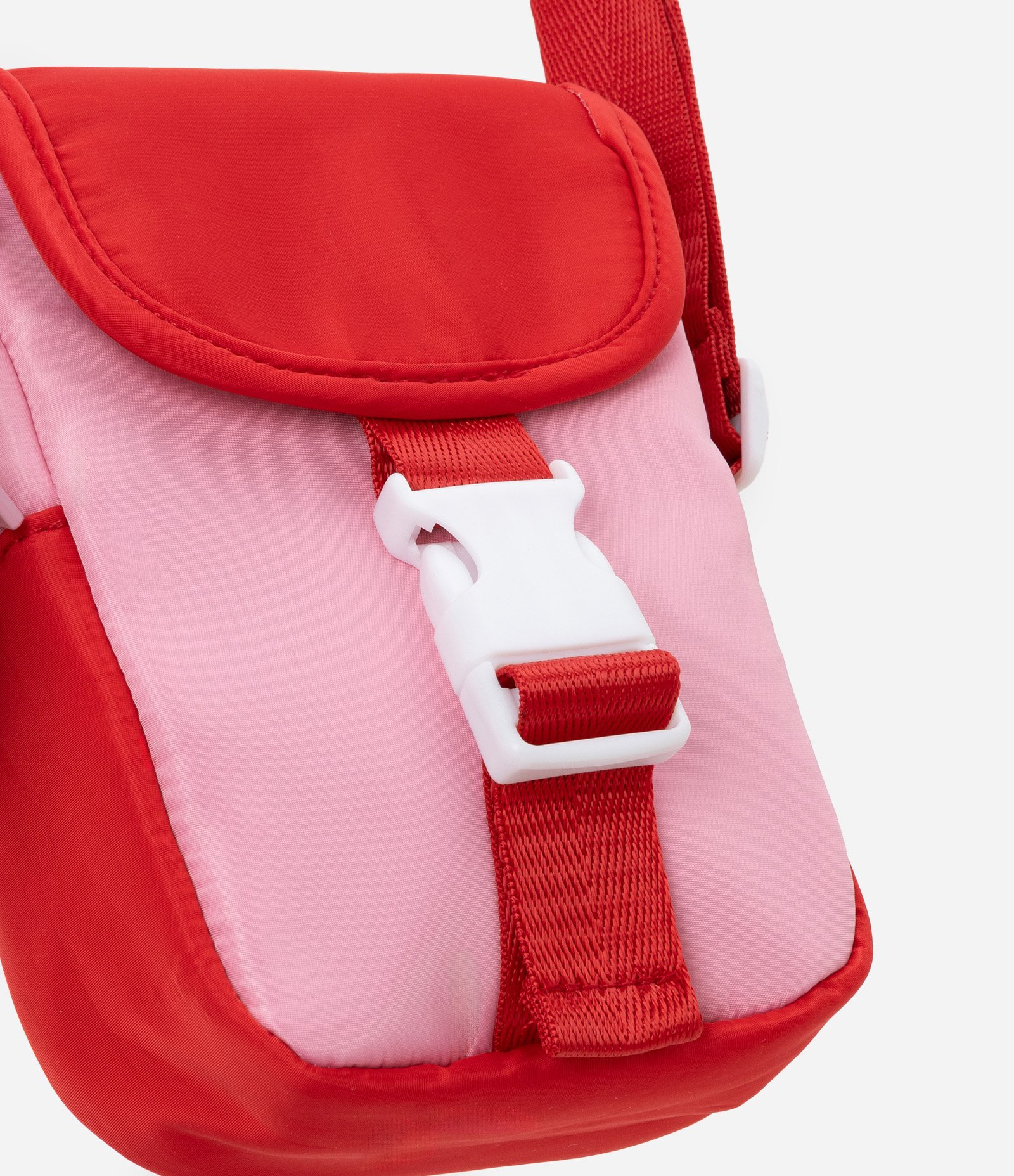 Porta Celular com Alça e Fechamento Envelope Vermelho/Rosa 4