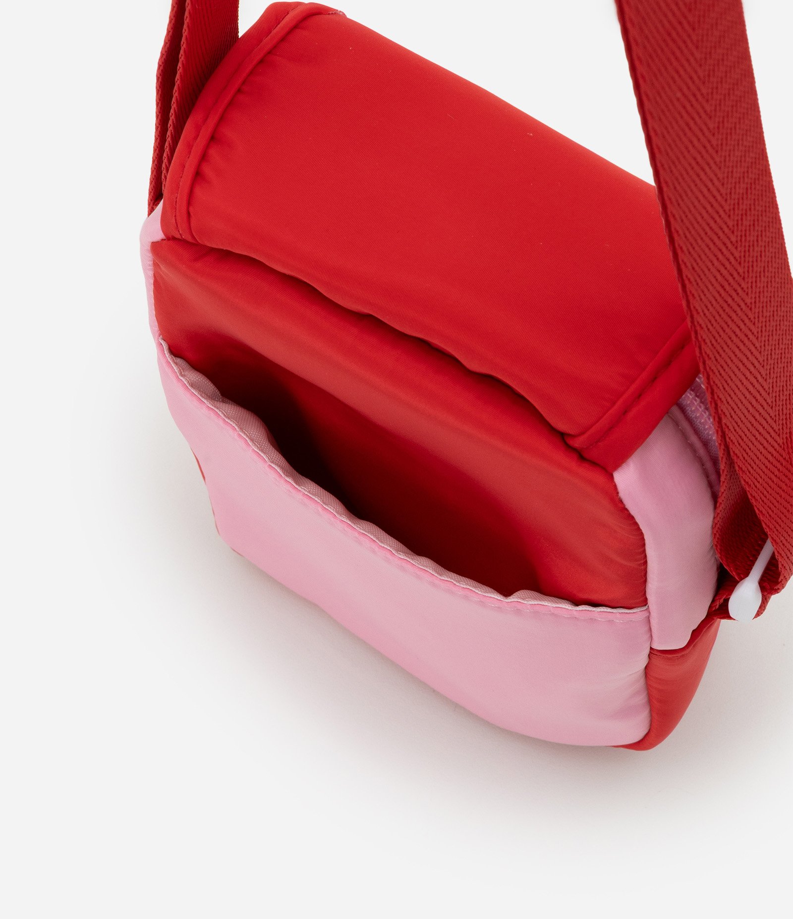 Porta Celular com Alça e Fechamento Envelope Vermelho/Rosa 5