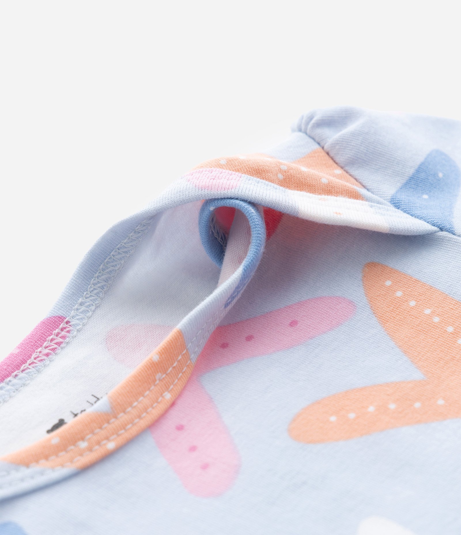 Body Infantil com Estampa de Estrelas - Tam 0 a 18 Meses Azul 6