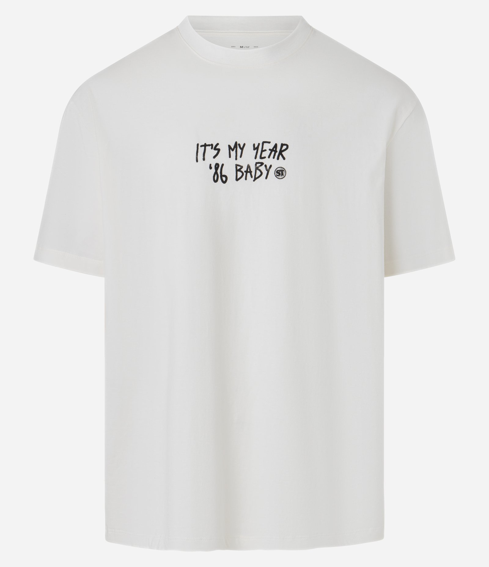 Camiseta Relaxed em Algodão com Estampa e Lettering Stranger Things Branco 5