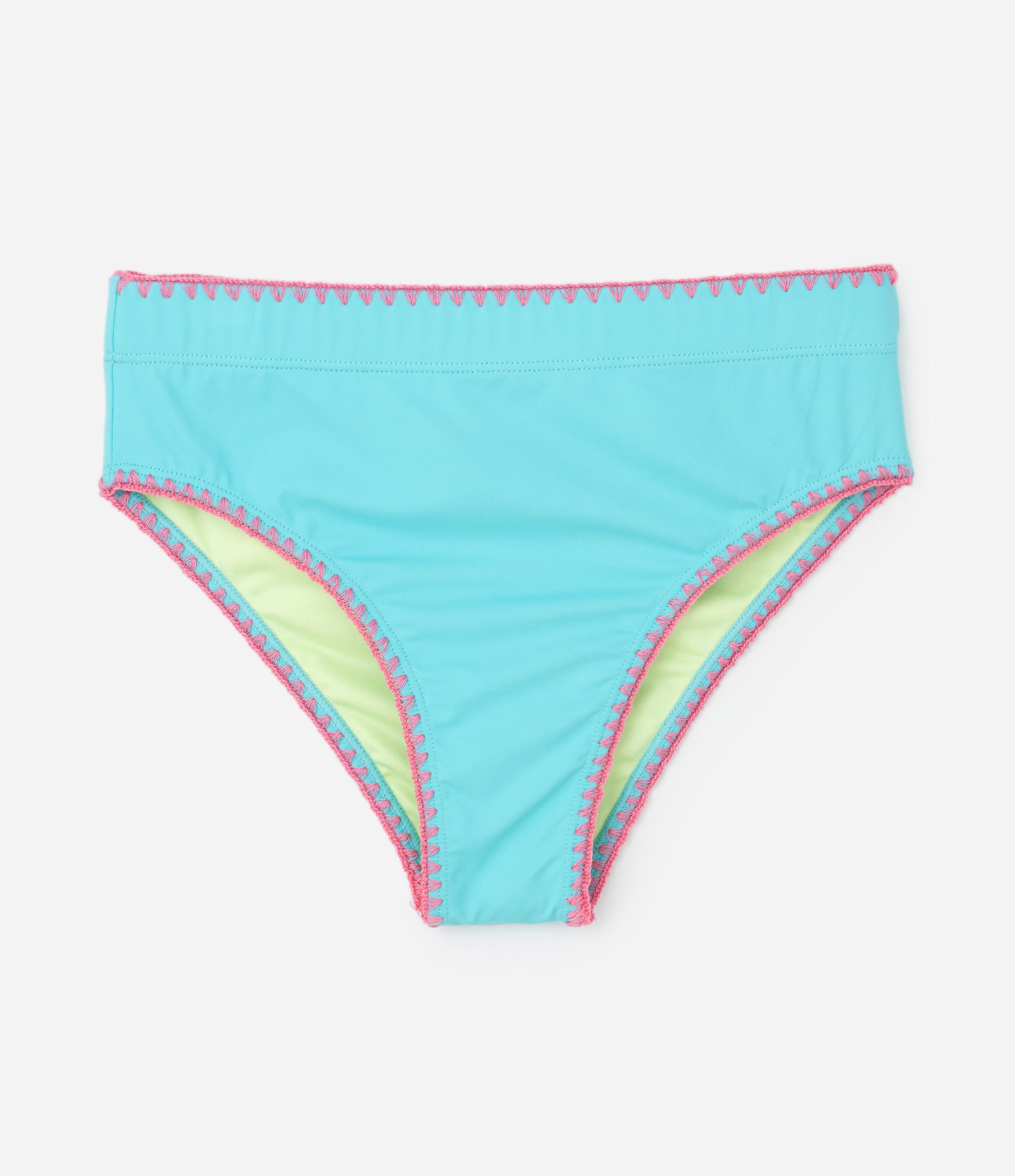 Biquíni Infantil com Costura Contrastante – Tam 5 a 14 Anos Rosa/Azul 5