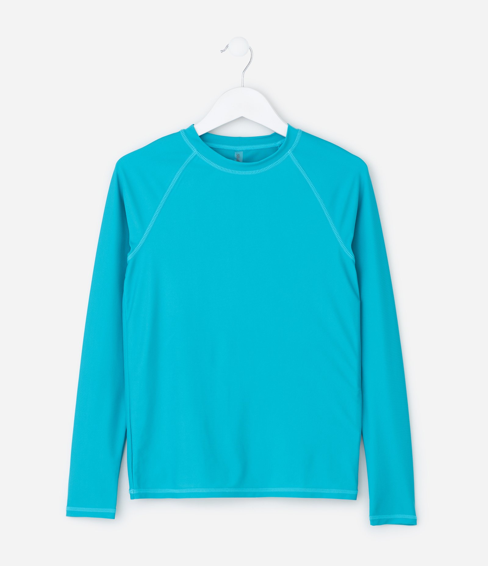 Conjunto Infantil Camiseta UV e Sunga Praia Tam 5 a 14 Azul 2