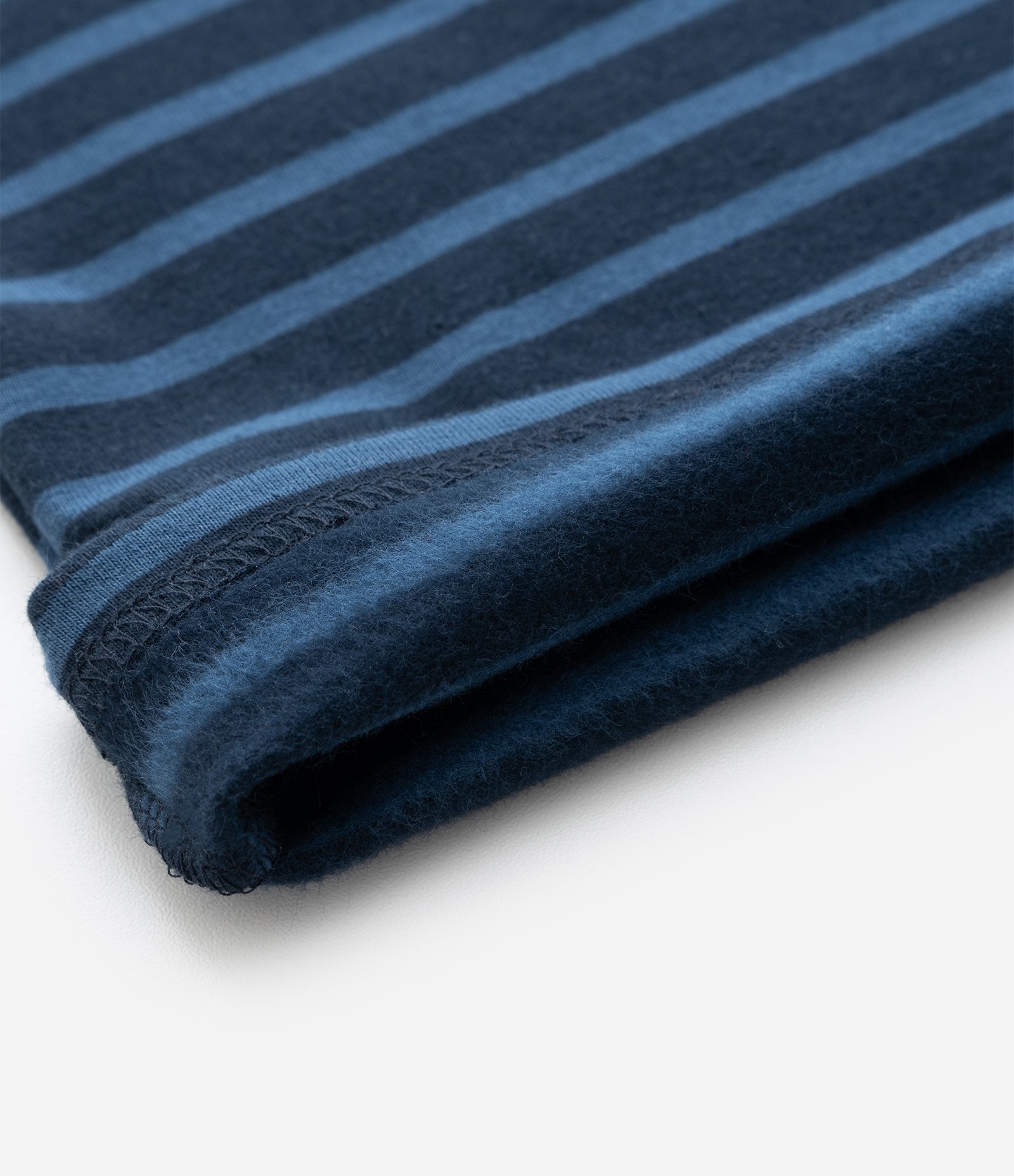 Camiseta Infantil Comfort Listrada – Tam 1 a 5/6 Anos Azul Marinho 4