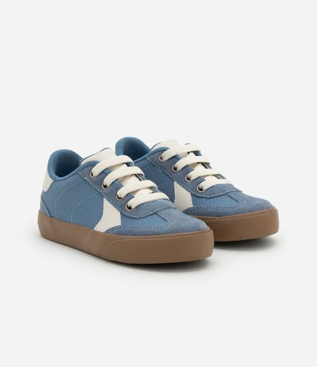 Tênis Casual Infantil com Recortes - Tam 21 ao 27