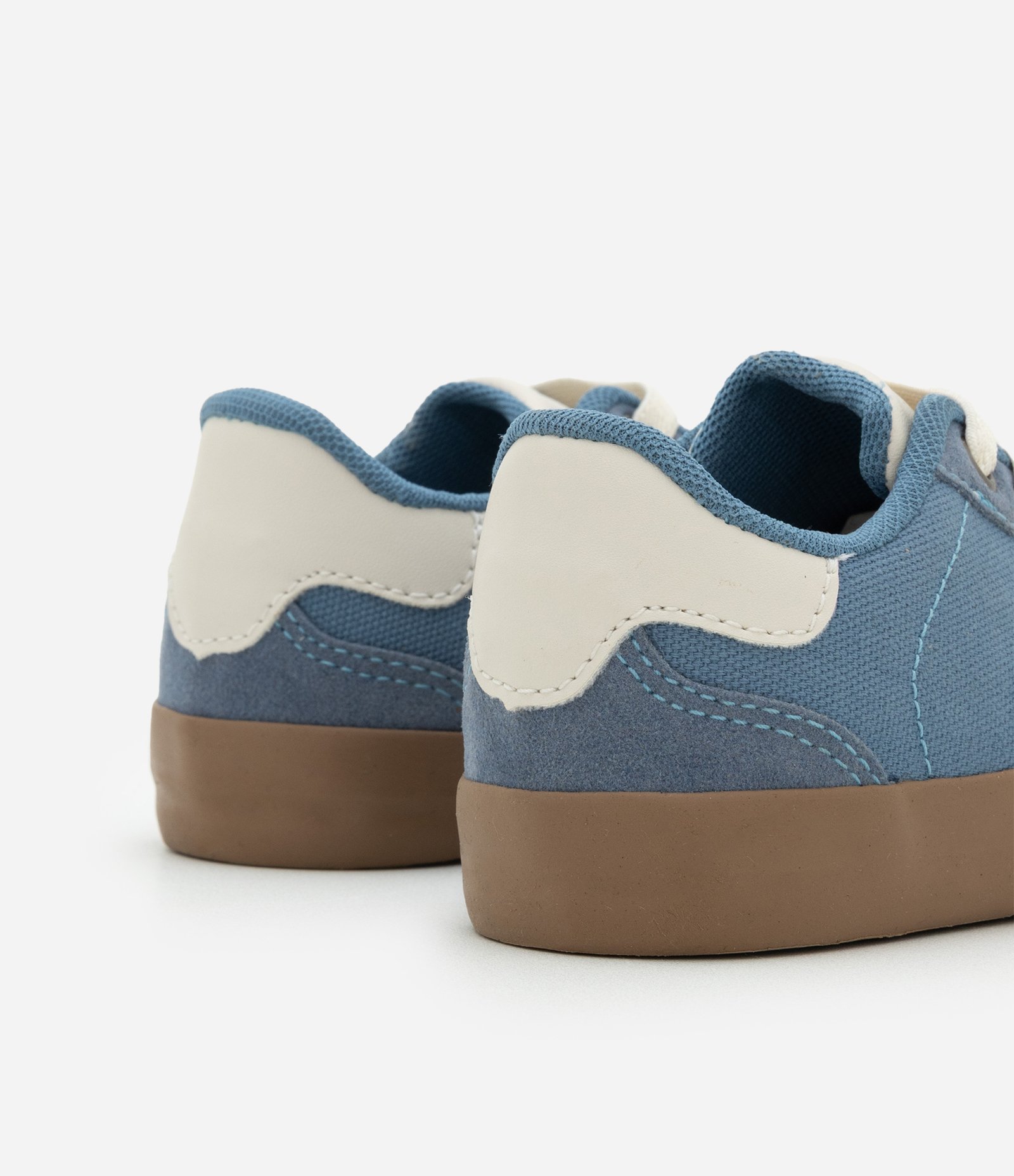 Tênis Casual Infantil com Recortes - Tam 21 ao 27 Azul 4