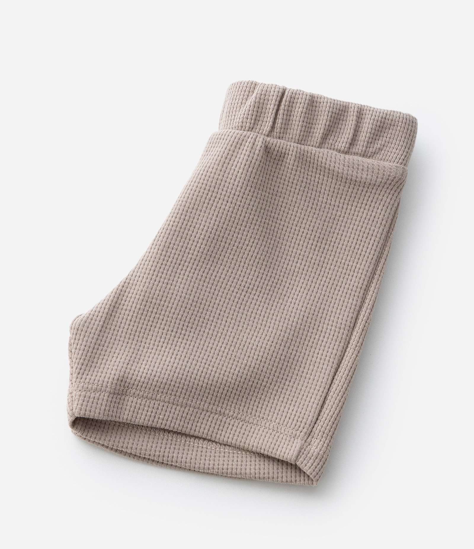 Conjunto Camiseta Bermuda e Babador em Algodão  - Tam 0 a 18 Meses Branco/Bege 6