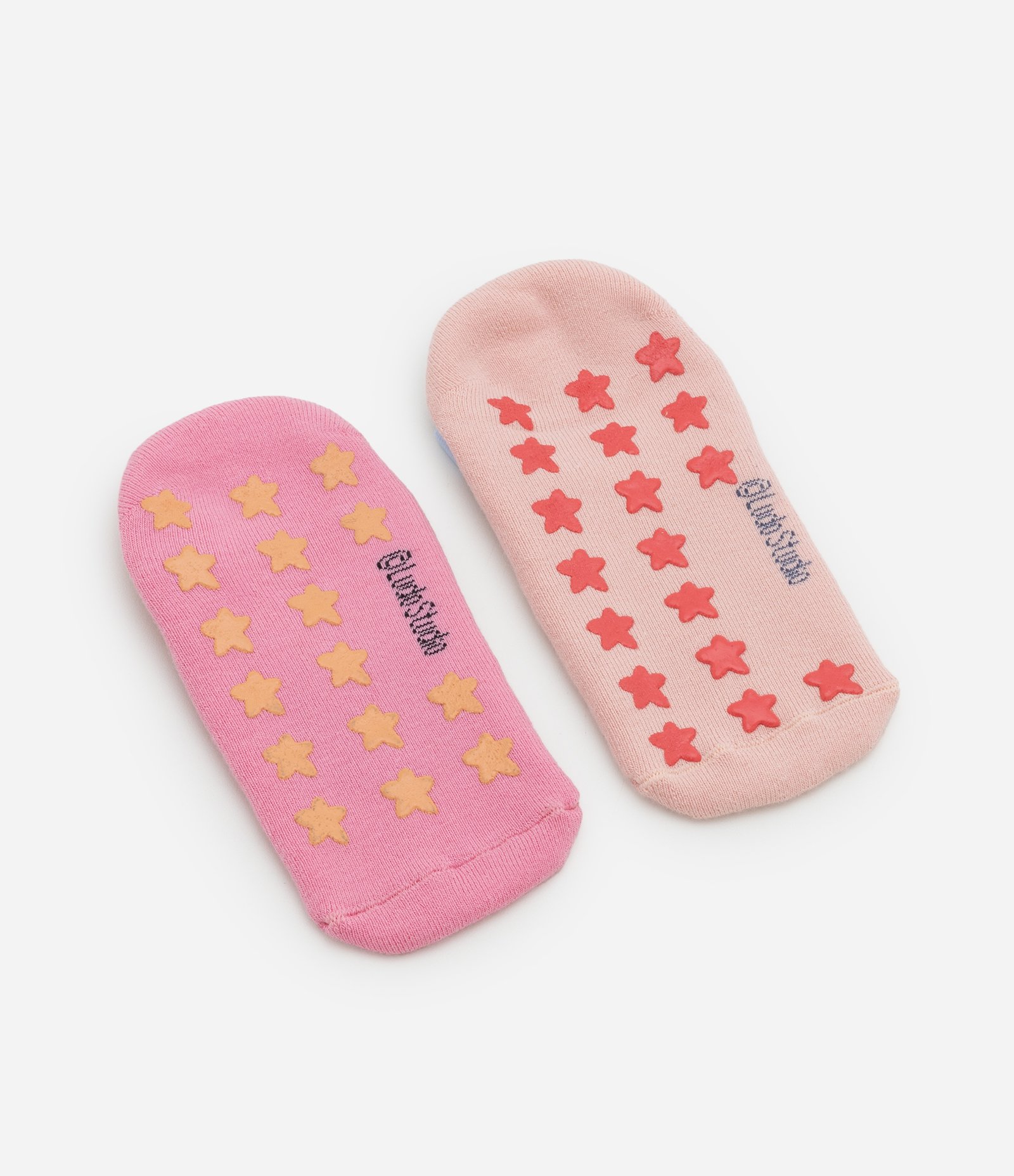 Kit 02 Meias Sapatilha Infantil com Estampa Bluey e Bingo - Tam 19 a 34 Rosa 3