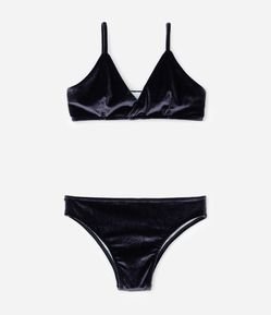 Biquini Infantil em Microfibra - Tam 10 a 16 Anos
 10 ao 16