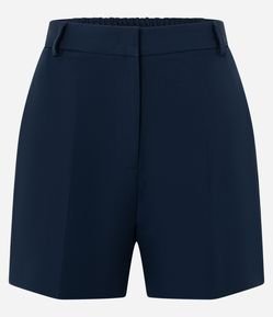 Short Alfaiatado Maquinetado com Frisos