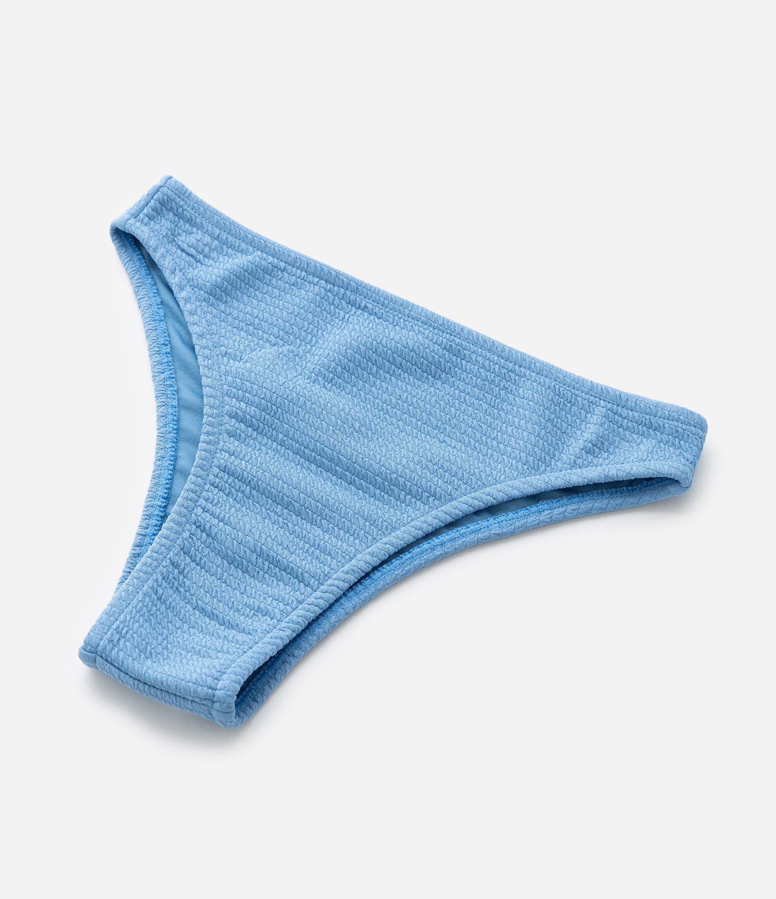 Biquíni Infantil em Microfibra com Textura - Tam  10 a 16 Anos Azul 10