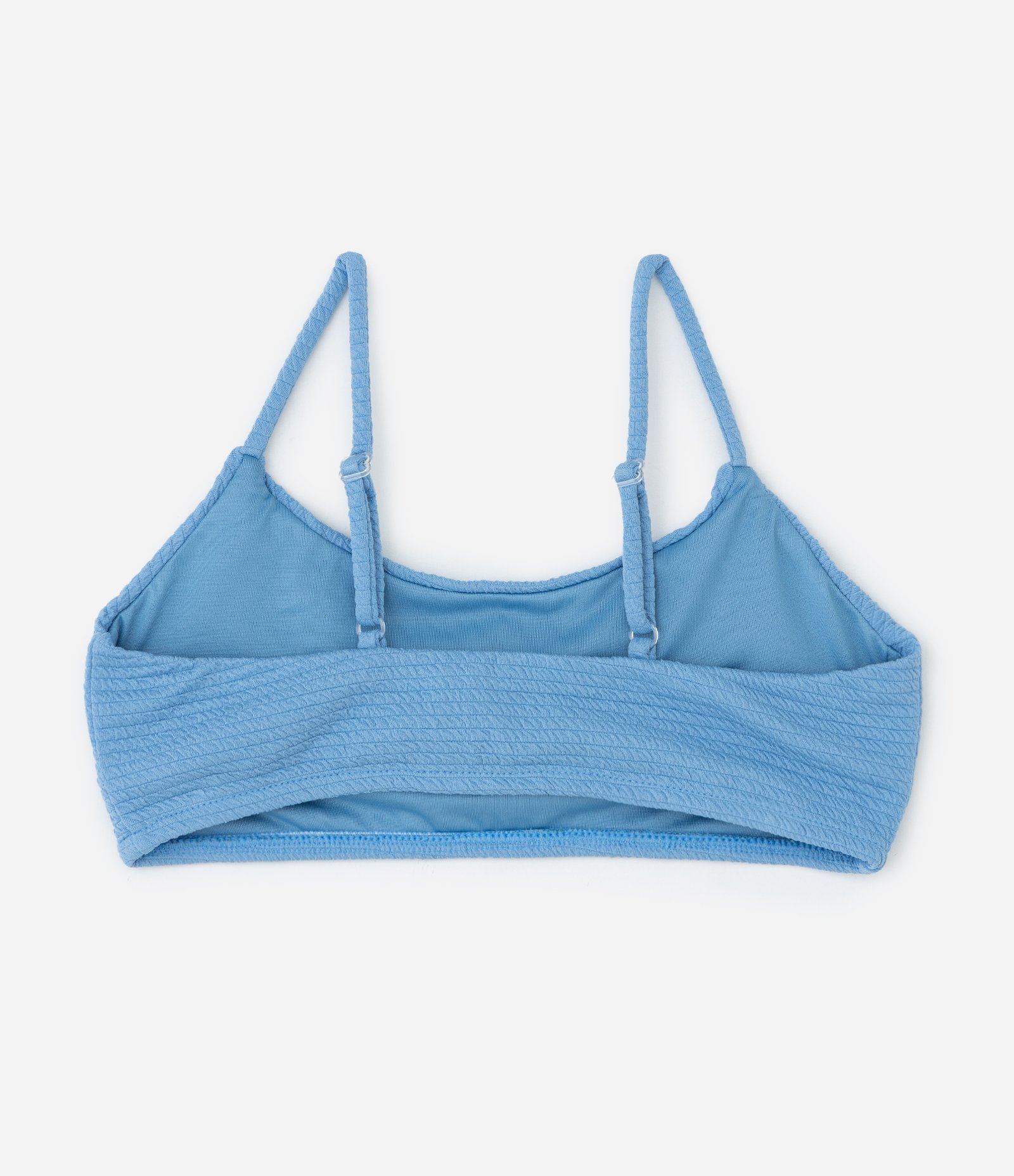 Biquíni Infantil em Microfibra com Textura - Tam  10 a 16 Anos Azul 4