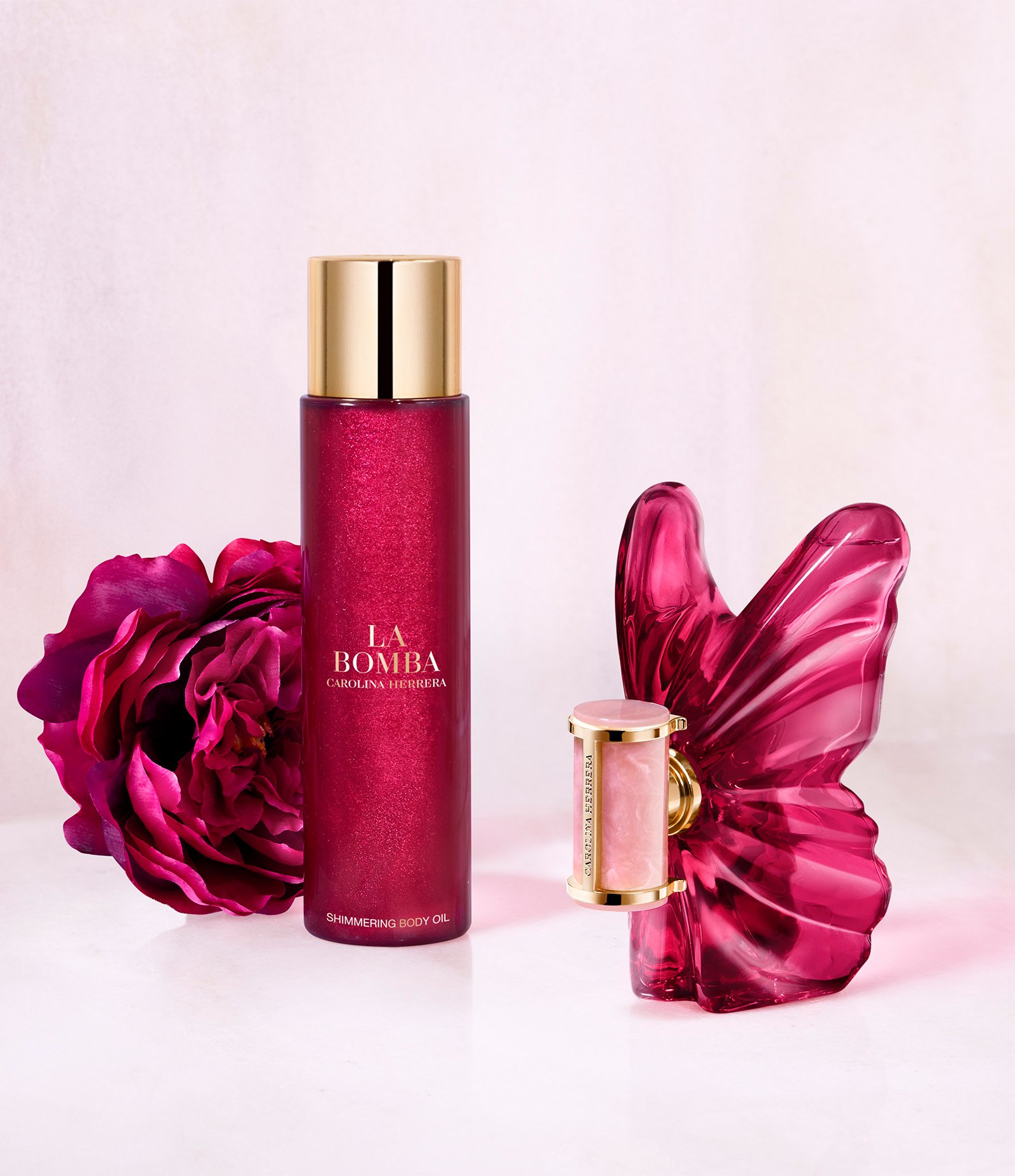 Carolina Herrera La Bomba Shimmering Body Oil 150ml 4