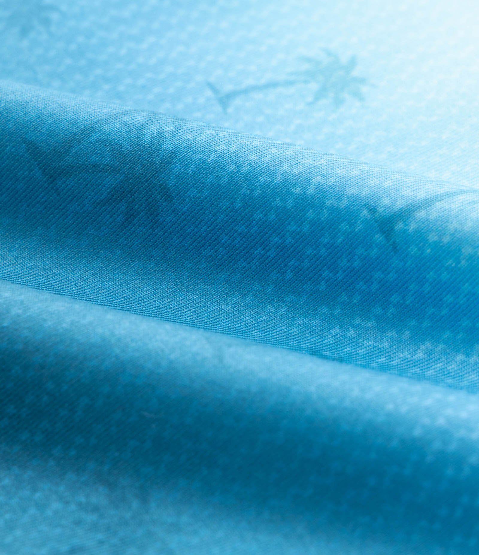 Sunga Boxer Infantil com Estampa Degradê e Coqueiros - Tam 5 a 14 Anos Azul 3