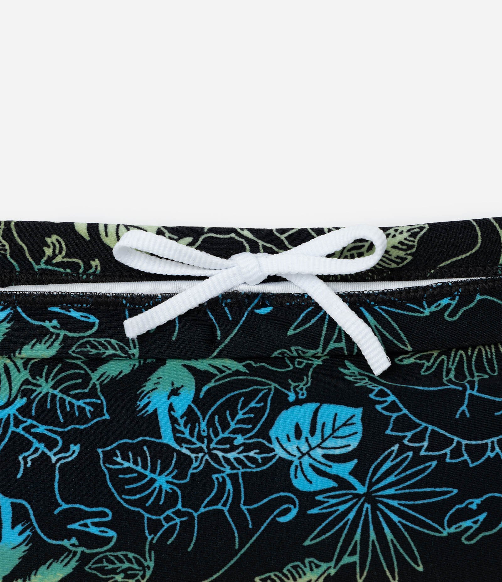 Sunga Boxer Infantil com Estampa de Coqueiros - Tam 5 a 14 Anos Multicores 4