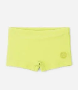 Sunga Boxer Infantil com Detalhe de Etiqueta Emborrachada - Tam 5 a 14 Anos