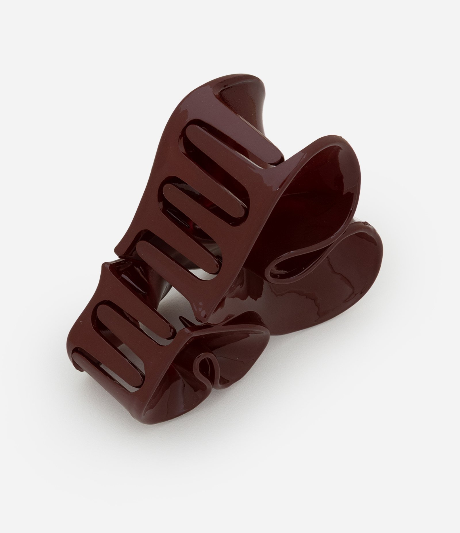 Piranha de Cabelo em Formato de Coração Duplo Vermelho 2