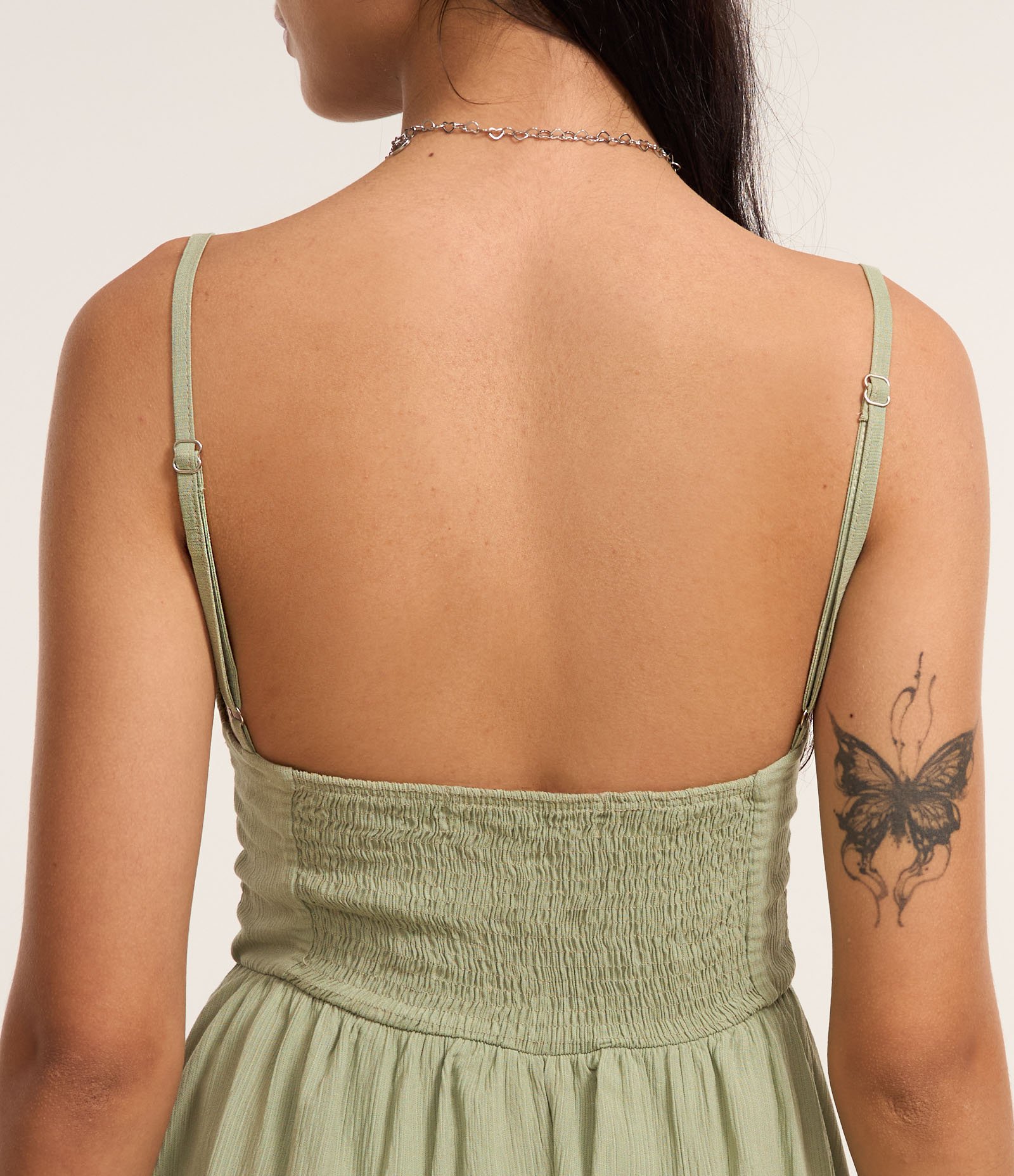 Macaquinho Texturizado com Babadinhos Verde 4