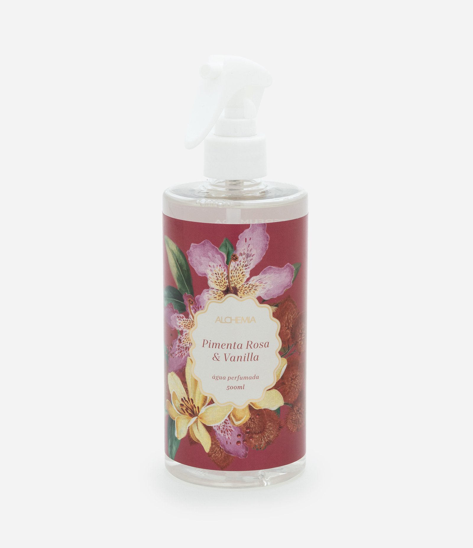 Água Perfumada Pimenta Rosa & Vanilla Alchemia 500ml 1