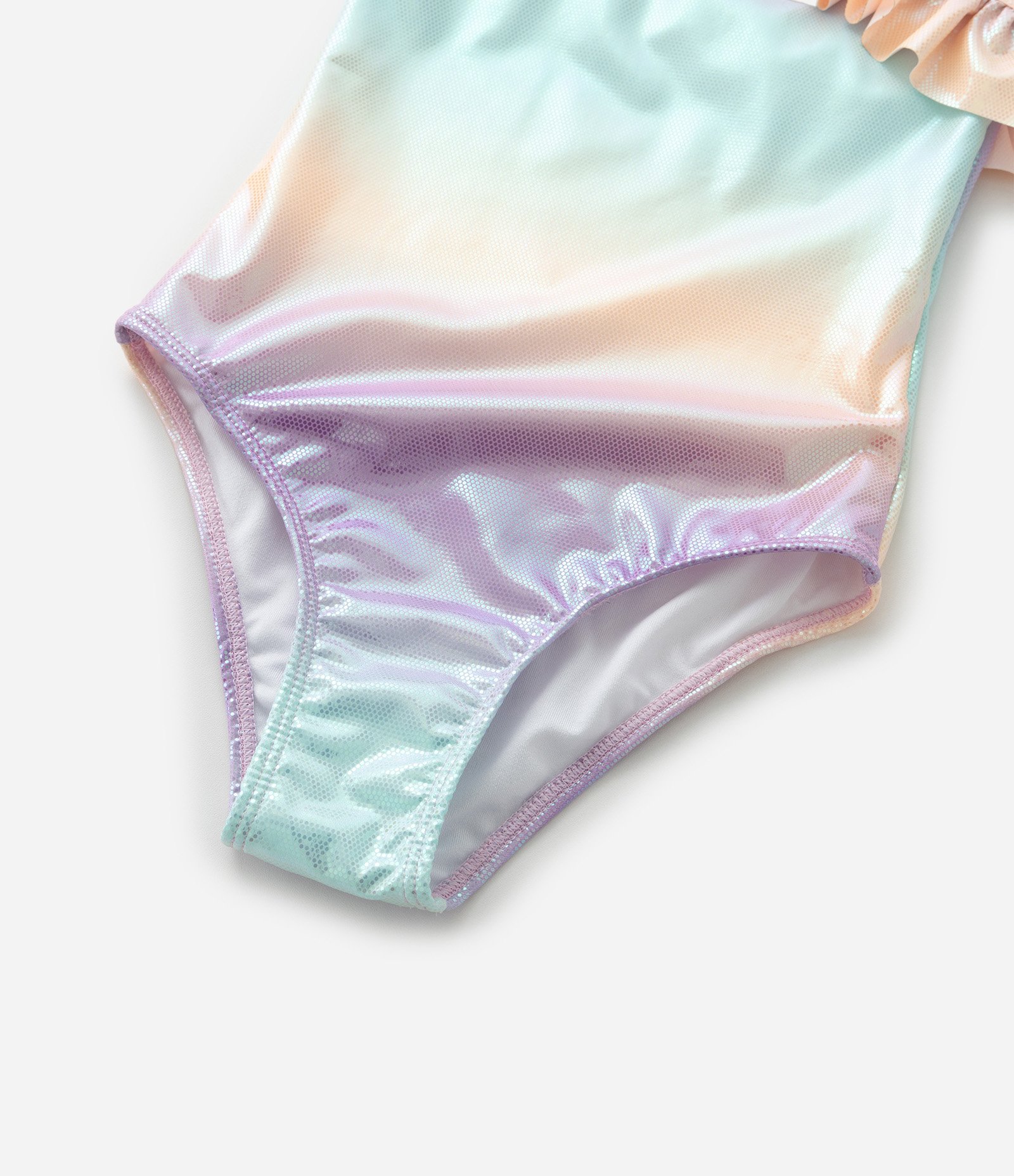 Maio Infantil com Estampa Holográfica e Babadinhos  - Tam 5 a 12 Anos Multicores 4