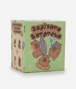 Bicho de Pelúcia Surpresa em Formato de Capivara