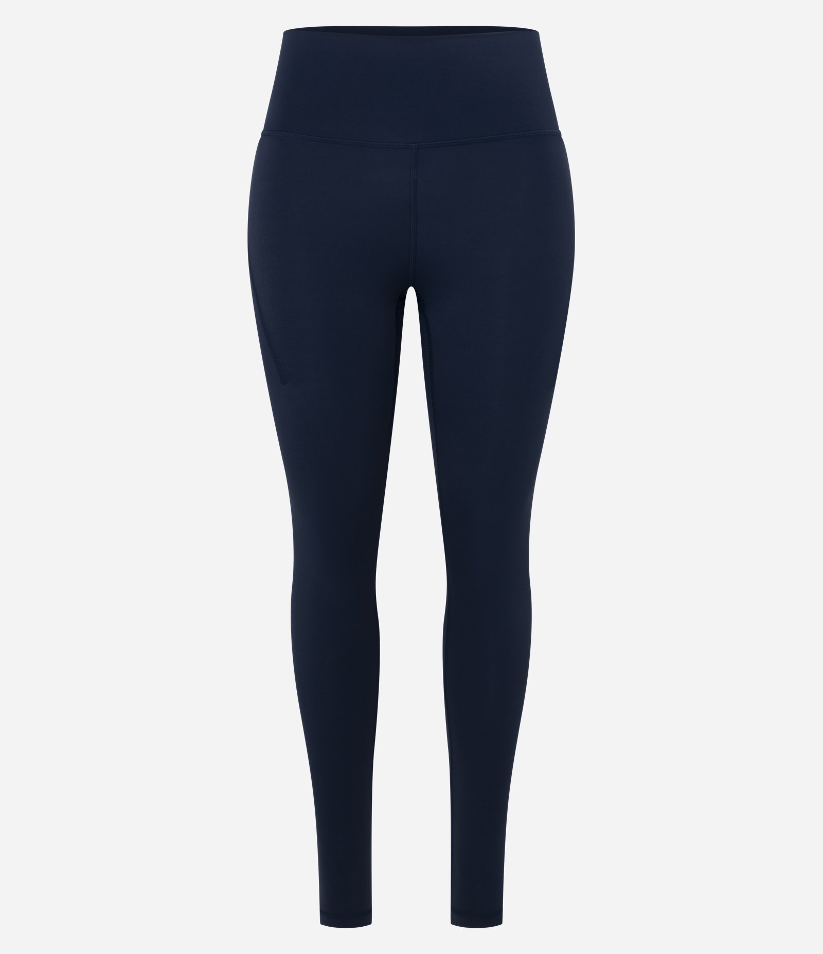 Calca Legging Esportiva em Microfibra com Bolsos Azul Marinho 5