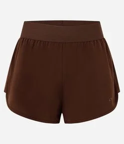 Short Runner Esportivo com Cós Largo Elástico