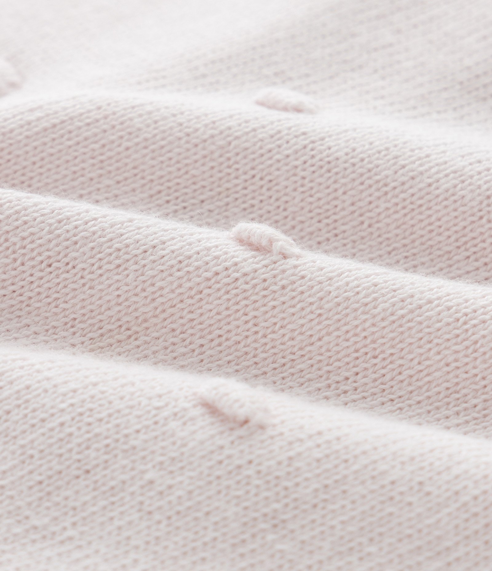 Cardigan Infantil em Efeito Tricô com Babado Texturizado – Tam RN a 18 Meses Lilás Claro 3