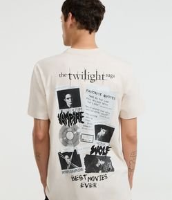 Camiseta Comfort em Algodão com Estampa Twilight
