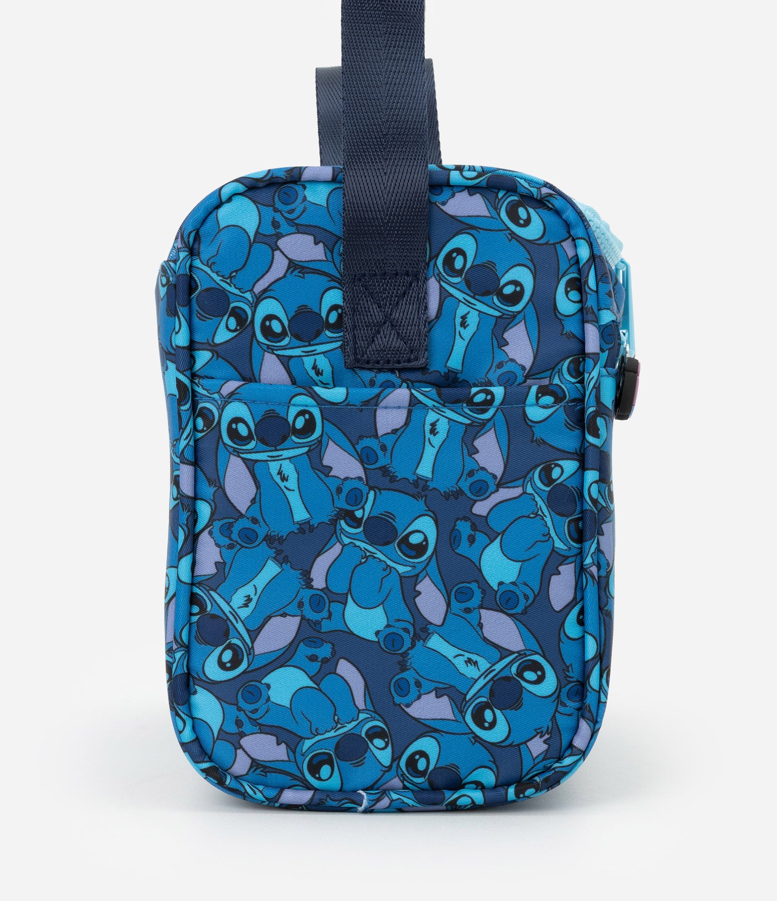 Lancheira Térmica com Estampa Stitch e Alça Ajustável Azul 2