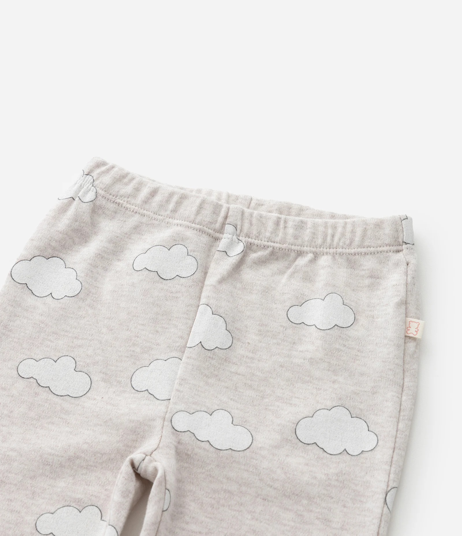 Conjunto Infantil Body com Calça Bordada de Nuvem – Tam RN a 18 Meses Branco 11