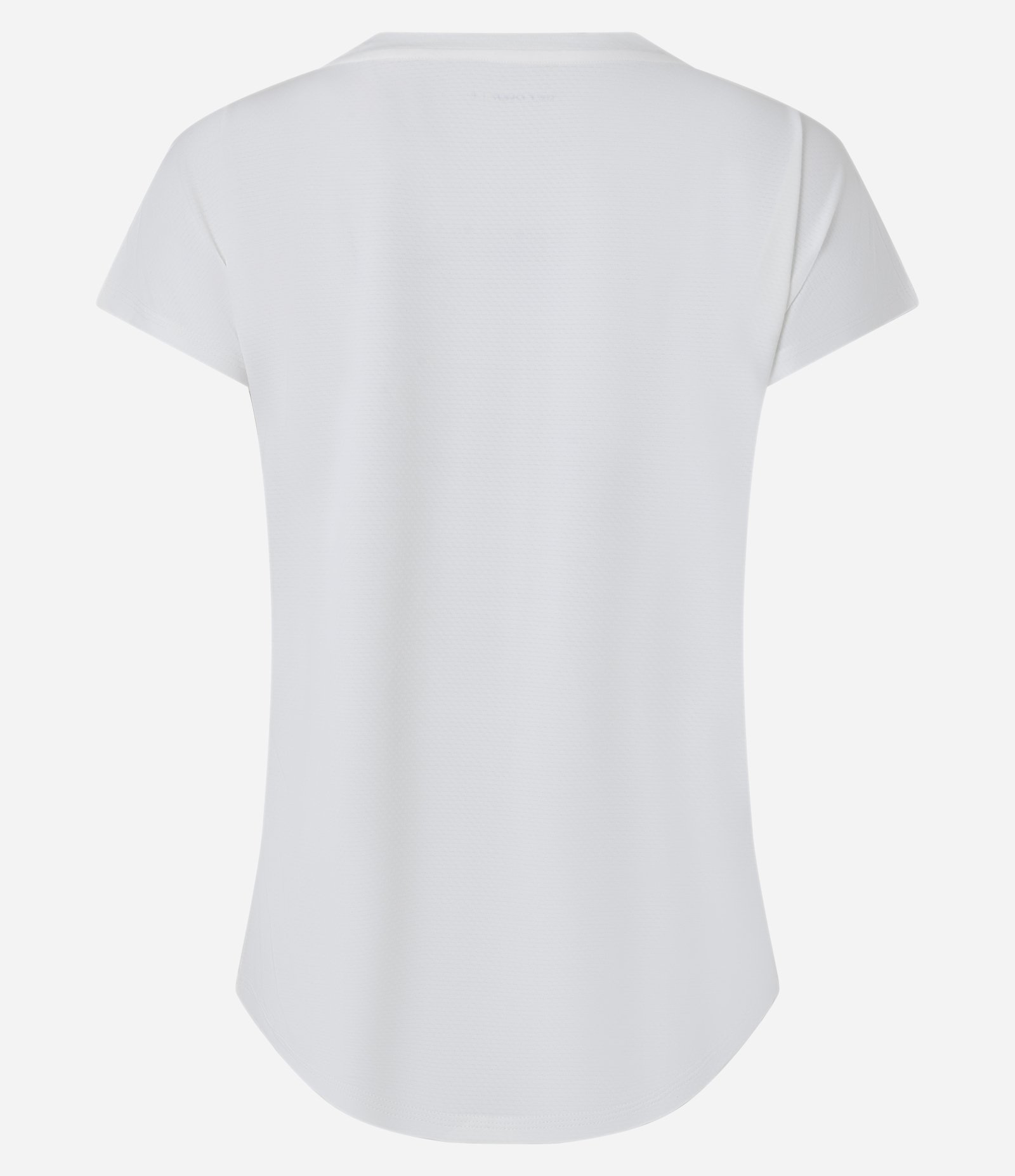 Camiseta Esportiva em Microfibra Texturizada Branco 3