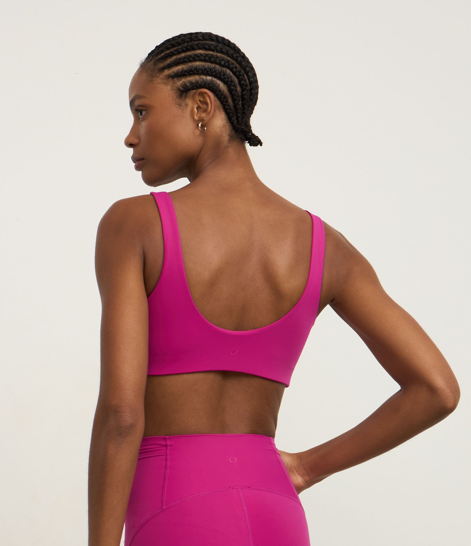 Top Bojo Esportivo em Microfibra Rosa 4