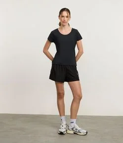 Bermuda Runner Esportiva com Cós Elástico