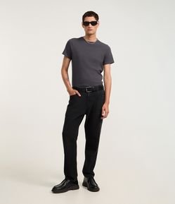 Calça Loose em Jeans